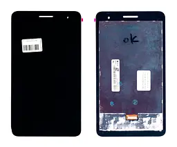 Дисплей Huawei MediaPad T1 7.0 (T1-701u) чорний (жовтий шлейф)!