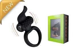 Ерекційне кільце Adrien Lastic Ring-AD.Lingus, 7 см (чорний) - мініатюра 3
