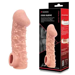 Насадка на член Kokos Cock Sleeve CS 009, L - мініатюра 8