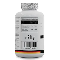 Аргінін L-Arginine 240 капсул MST Nutrition vit0006564 - мініатюра 2