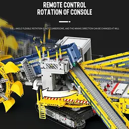 Конструктор Reobrix Mechanical Роторний екскаватор з пультом (22017) [161081] - мініатюра 9