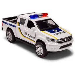 Автомодель TechnoDrive Toyota Hilux Поліція (KM250426) - мініатюра 6