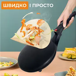 Млинниця електрична Sokany SK-5208 діаметром 20 см з антипригарним покриттям Sokany SK5208 - мініатюра 3