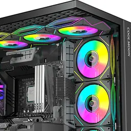 Вентилятор Coolmoon 120мм LY120-B Forward (LY120-B) Black - мініатюра 12