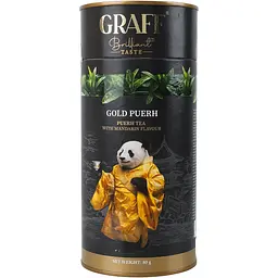 Чай пуер Graff Gold Puerh з мандарином 240 г (3 шт. х 80 г) - мініатюра 6