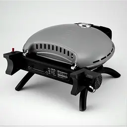 Портативний газовий гриль O-Grill 600T переносний, срібло + шланг у подарунок! - мініатюра 4