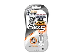 Бритва BIC 3шт Flex 5 Dispo (5 лез)