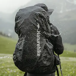 Чохол для рюкзака Naturehike CNK2450PJ010, L, чорний - мініатюра 7