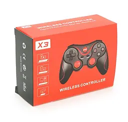 Геймпад Bluetooth джойстик для смартфона Voltronic X-3 PC/PS3/PS4/Android Black - мініатюра 6