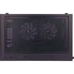 Корпус 1stPlayer Mi2-A-BK-2F7R-1F7 Black [134412] - мініатюра 9