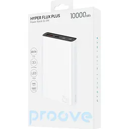 Портативний акумулятор Proove Hyper Flux Plus 22.5W 10000mAh white (PBF122120002) - мініатюра 2