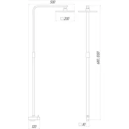 Душова колона Globus Lux GL-BAR-0707 - мініатюра 5