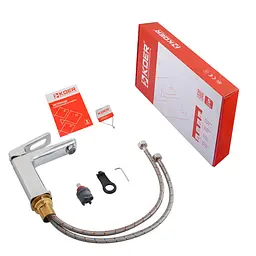 Змішувач для умивальника Koer KB-10031-01 KR5430 Хром - мініатюра 5