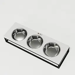 Hollky Base Bar — три миски на підставці (3 × 0,45 л) - мініатюра 6