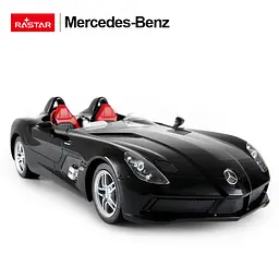 Машинка Mercedes-Benz SLR сірий RASTAR модель 1:12 Автомобіль на дистанційному керуванні + пульт - мініатюра 2