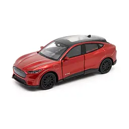 Автомодель - Ford Mustang Mach-E GT 2023 (червоний, сріблясто-сірий), в асортименті - мініатюра 2