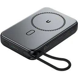 УМБ Acefast Magnetic Wireless 10000mAh 22.5W PD,QC 3.0 USB-C In/Out, QI 15W M24 Metal Gray - мініатюра 3