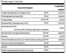 Вітаміни Swanson Balance B-50 Complex 100 капсул - мініатюра 2