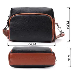 Жіноча шкіряна сумка Vintage 22х15х9 см sum0026542 - мініатюра 4