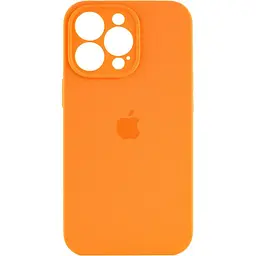 Чохол Silicone Case Camera Protect для Apple iPhone 16 Pro Orange AA [117072]