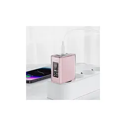Зарядний пристрій Acefast 3xUSB 65W (2xUSB-C+USB-A) Gan A45 Fast Charger Cherry blossom (6974316282082) - мініатюра 7