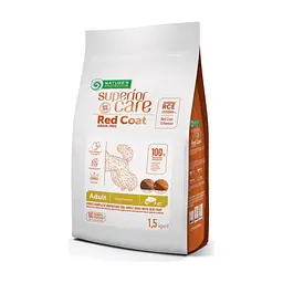 Сухий корм для собак Nature's Protection Superior Care Red Coat Grain Free Small Breeds Salmon 1.5 кг (NPSC47230)