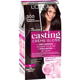 Фарба-догляд для волосся без аміаку L'Oreal Paris Casting Creme Gloss відтінок 300 Подвійний еспресо 120 мл (A8943976)