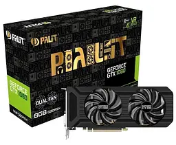 Відеокарта Palit GTX 1080 8Gb Dual (NEB1080015P2-1045D) (GDDR5X, 256 bit, PCI-E v3.0) Б/в - мініатюра 3