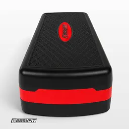 Степ-платформа EasyFit Step-B 2-ступінчаста чорно-червона - мініатюра 4