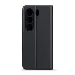 Чехол-книжка для TECNO Camon 40 4G (CM5), OneFold Case, черный, из экокожи (PU) и TPU, с магнитом, с подставкой и отделением для карт, трансформируется в подставку, противоударный, защита всего корпуса, ArmorStandart (ARM89037) - мініатюра 2