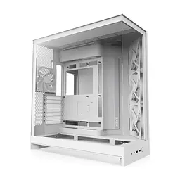Корпус для ПК NZXT H9 Flow Dual-Chamber All White (CM-H92FW-01)