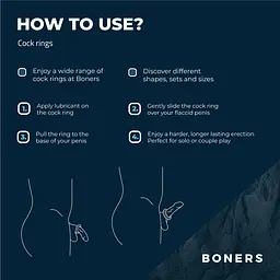 Ерекційне кільце Boners Ergo Cockring - мініатюра 8