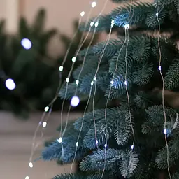 Гірлянда GarlandoPro Кінський хвіст 200 LED 10 ниток довжина 2 м, білий (1733011W) - мініатюра 7