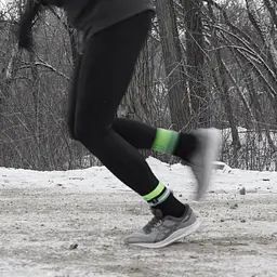 Шкарпетки водонепроникні Dexshell Pro visibility Cycling, р-р М (39-42), з зеленою смугою - мініатюра 8