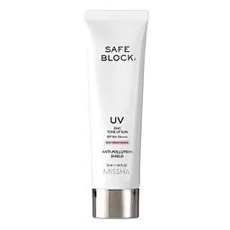 Сонцезахисний засіб Safe Block RX Cover Tone Up Sun SPF50+ Missha 50 мл