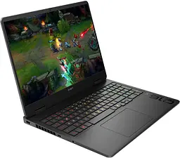 Ноутбук HP OMEN Gaming 16-am0049ua 16" 2K IPS,300n/Core 7-240H(5.2)/24Gb/SSD1Tb/RTX 5060,8GB/DOS/Чорний (C9SA2EA) - мініатюра 2