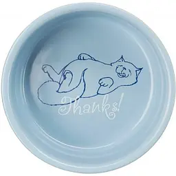 Миска Trixie Thanks for Service для котів керамічна 11 см 300 мл - мініатюра 6