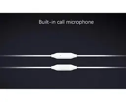Навушники Xiaomi Mi-Earphones Basic Silver з мікрофоном - мініатюра 5
