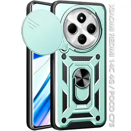 Чохол до мобільного телефона BeCover Military Xiaomi Redmi 14C 4G / Poco C75 Dark Green (712491)