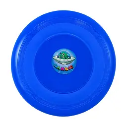 Дитяча іграшка Літаюча тарілка 034/1BMS(Blue) діаметр 21 см