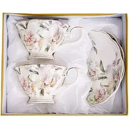 Чайний набір Lefard 4 предмета ніжний букет 220 мл (975-080) - мініатюра 5