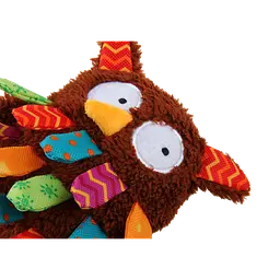 Іграшка для Собак Gigwi Plush Friendz Сова з пищалкою 17 х 11 х 4 см - мініатюра 4