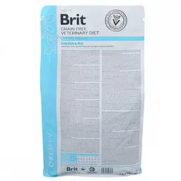 Сухий корм Brit GF Veterinary Diets Cat Obesity 2 кг сухий лікувальний корм для котів - мініатюра 5