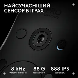 Мишка Logitech G Pro 2 Lightspeed Wireless Black (910-007295) - мініатюра 4
