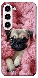 TPU чохол Demsky Мопс у ніжностях для Samsung Galaxy S23+