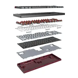 Клавіатура USB TKL DR MK87DR MONTECH - мініатюра 8