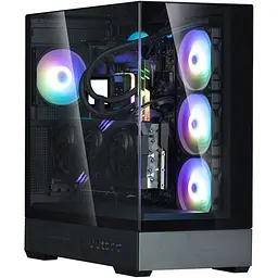 Корпус Zalman P40 Prism Black [146880] - мініатюра 2