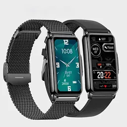 Смарт-годинник Lemfo H80 PRO з тонометром Black (SW0001LH80PB) - мініатюра 2
