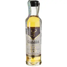 Віскі Glenfiddich Single Malt Scotch, 15 років, 40%, 0,05 л