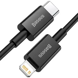 Кабель Baseus Superior Series Fast Charging USB-C to Lightning PD 20W 1м Black (CATLYS-A01) [73383] - мініатюра 2